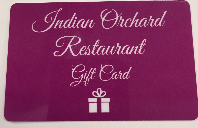 Indian Orchard Blackpool Gift Card